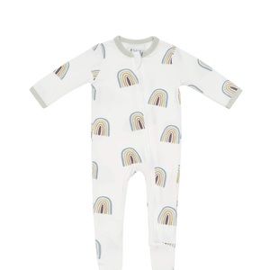 Kyte baby 12-18M rainbow zippered onesie